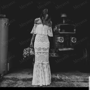 Boho wedding engagement dress